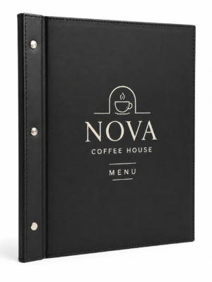 LEATHER MENU COVER MODEL – D100