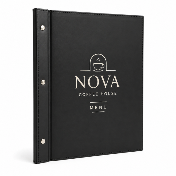 LEATHER MENU COVER MODEL – D100
