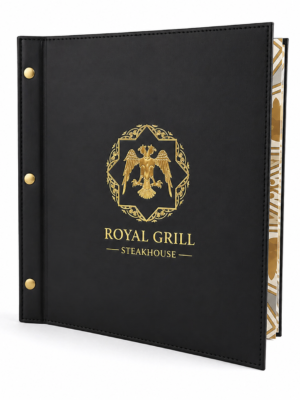 LEATHER MENU COVER MODEL – D104