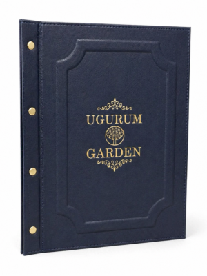 LEATHER MENU COVER MODEL – D109