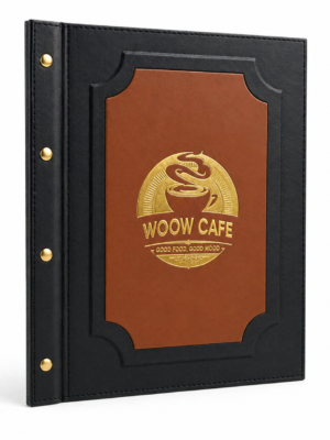 LEATHER MENU COVER MODEL – D110