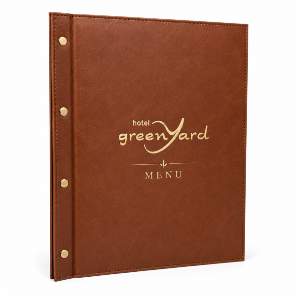 LEATHER MENU COVER MODEL – D111