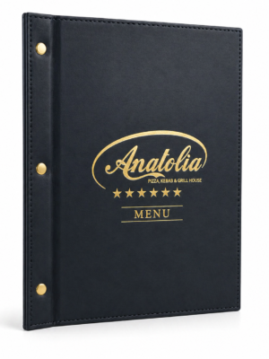LEATHER MENU COVER MODEL – D117