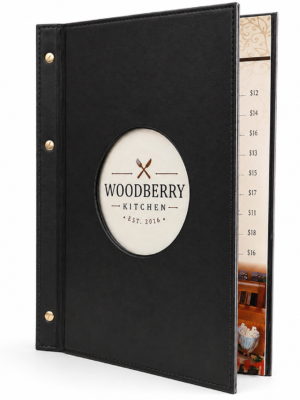 LEATHER MENU COVER MODEL – D122