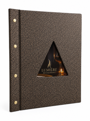 LEATHER MENU COVER MODEL – D102