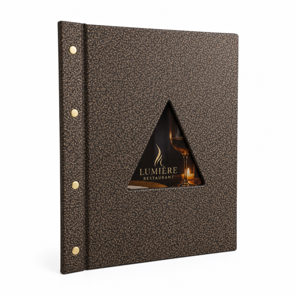 LEATHER MENU COVER MODEL – D102