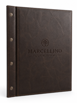 LEATHER MENU COVER MODEL – D112