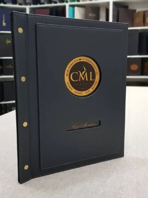 LEATHER MENU COVER MODEL – D120