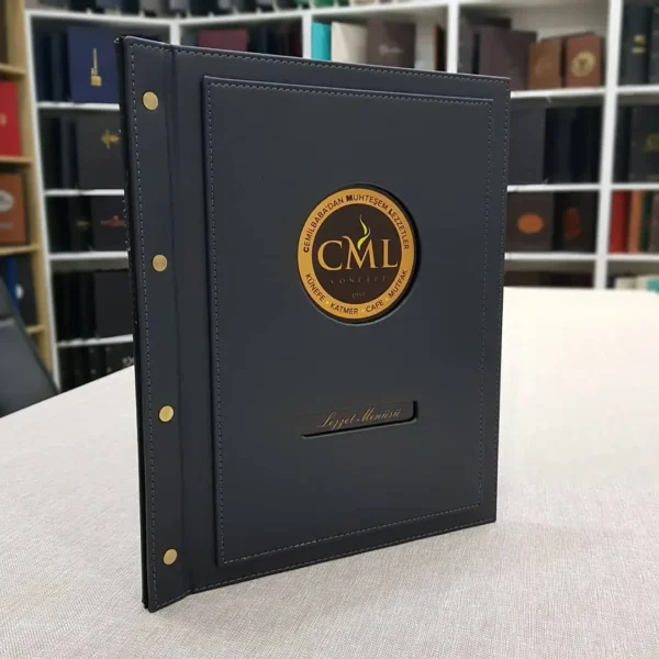 LEATHER MENU COVER MODEL – D120