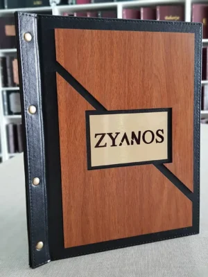 WOODEN MENU COVER MODEL – A104