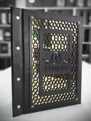 WOODEN MENU COVER MODEL – A105