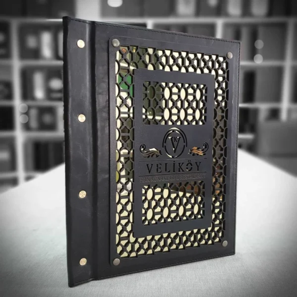 WOODEN MENU COVER MODEL – A105