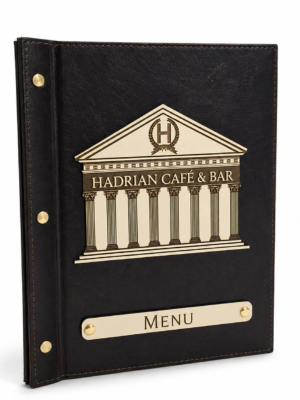 WOODEN MENU COVER MODEL – A107
