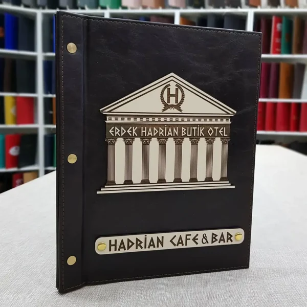 WOODEN MENU COVER MODEL – A107