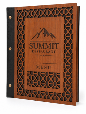 WOODEN MENU COVER MODEL – A109