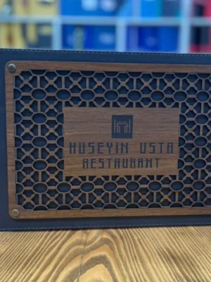 booklet menu-A110 algo printing WOODEN MENU COVER MODEL – A110