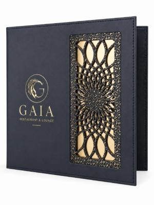 booklet menu A111 algo printing WOODEN MENU COVER MODEL – A111