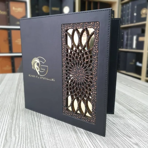 WOODEN MENU COVER MODEL – A111