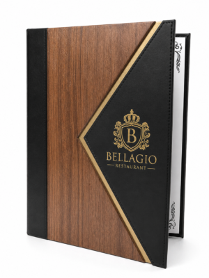 booklet menu-A113 algo printing WOODEN MENU COVER MODEL – A113