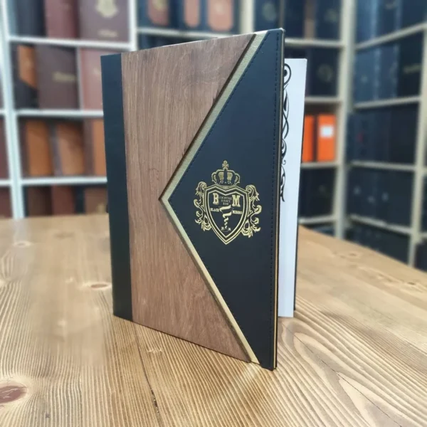 WOODEN MENU COVER MODEL – A113