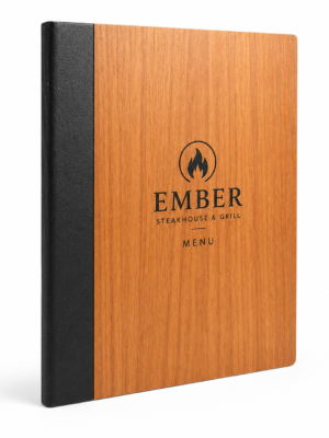 WOODEN MENU COVER MODEL – A115
