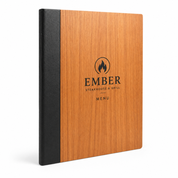 WOODEN MENU COVER MODEL – A115