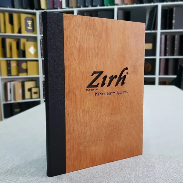 WOODEN MENU COVER MODEL – A115
