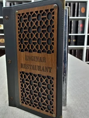 WOODEN MENU COVER MODEL – A116