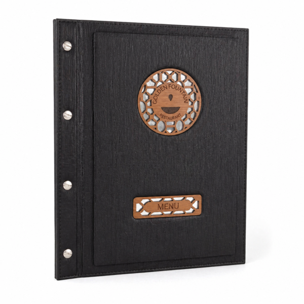 WOODEN MENU COVER MODEL – A117