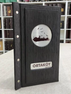 LEATHER MENU COVER MODEL – D101