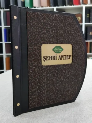 LEATHER MENU COVER MODEL – D103