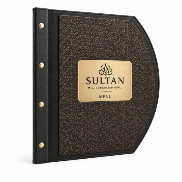 LEATHER MENU COVER MODEL – D103