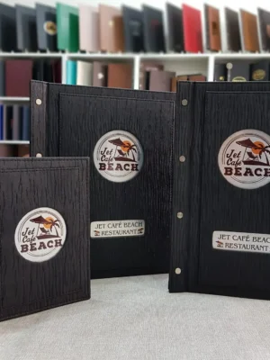 LEATHER MENU COVER MODEL – D113