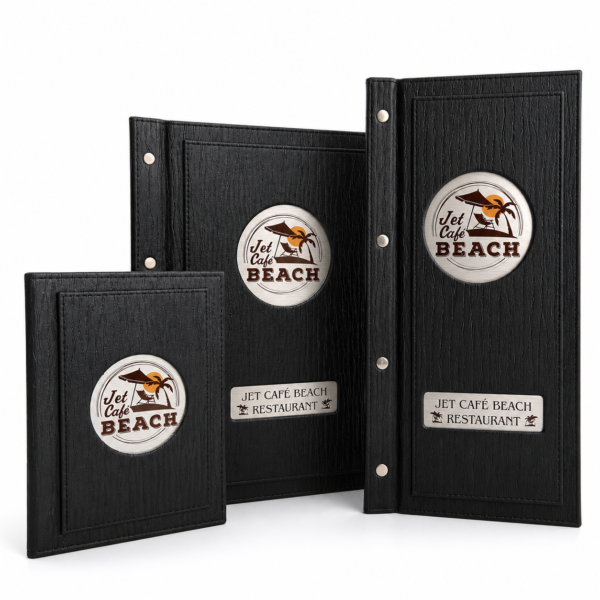 LEATHER MENU COVER MODEL – D113