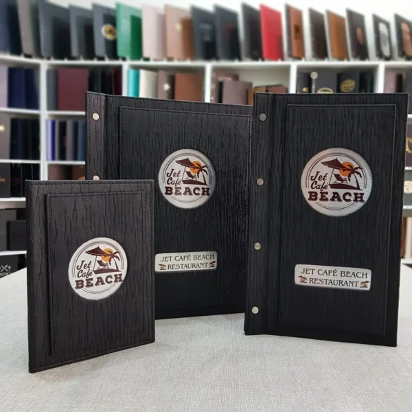 LEATHER MENU COVER MODEL – D113