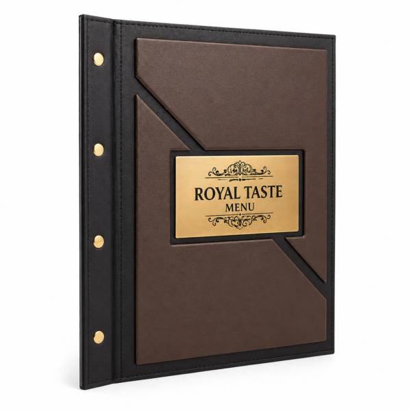 LEATHER MENU COVER MODEL – D115