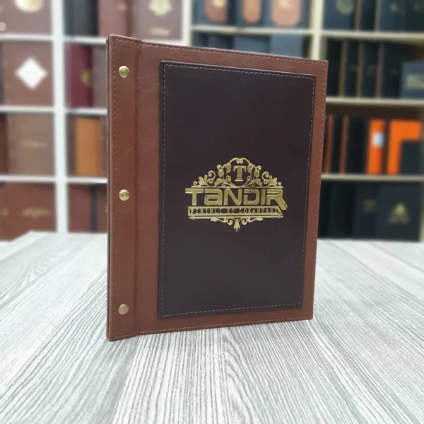 LEATHER MENU COVER MODEL – D125