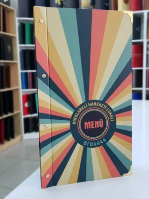 LAMINATED MENU COVER MODEL – S101