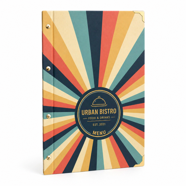 booklet menu S101 algo printing LAMINATED MENU COVER MODEL – S101
