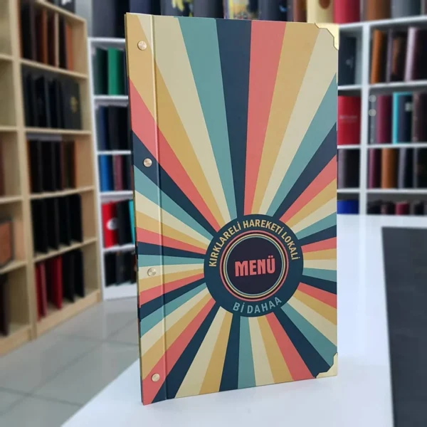 LAMINATED MENU COVER MODEL – S101