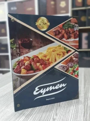 LAMINATED MENU COVER MODEL – S104