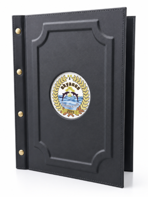 LEATHER MENU COVER MODEL – D107