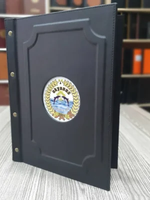 LEATHER MENU COVER MODEL – D107