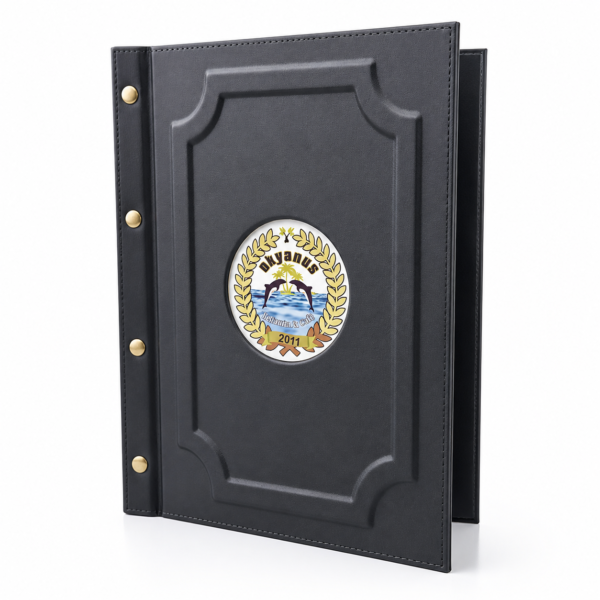 LEATHER MENU COVER MODEL – D107