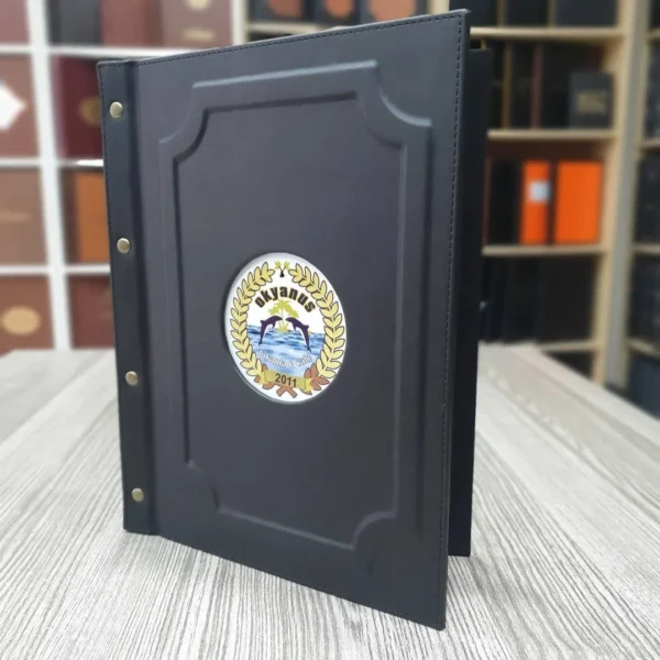 LEATHER MENU COVER MODEL – D107