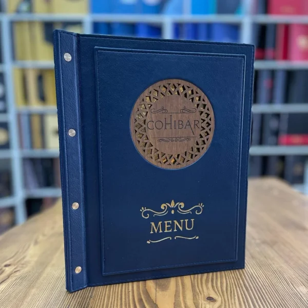 WOODEN MENU COVER MODEL – A114